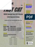 WVKC Annual Fast CAT Cluster