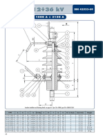 Insulator Installation and Fastening Details: See Page 66 - Type C For 1000A, Type D For 2000A-3150A