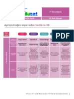 Secundaria SEMANA 08 EDOMEX