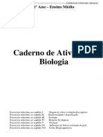 12 Caderno de Atividades em Biologia 1 Ano