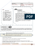 Objectives: Overview:: of Inquiry and Research Processes, AND Ethics OF Research