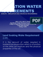 Iv. Irrigation Water Requirements