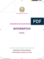 11th STD Maths Vol 1 EM 10-02-2020