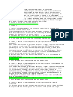 1306 Airspace Study Questions With Explanations and No Answers