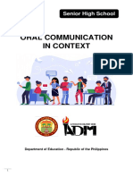 Oral Communication