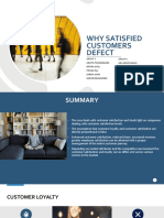 Why Satisfied Customers Defect - Group 3&4