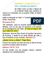 Adán Tipo de Cristo