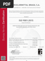 Certificado Iso 9001