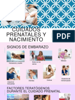 Cuidados Prenatales y Nacimiento