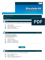 Computação Gráfica Simulado Av