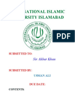 International Islamic University Islamabad: Sir Akbar Khan