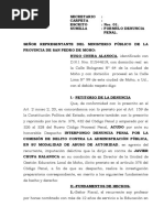 Formulo Denuncia Penal - Abuso de Autoridad