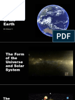 Origin and Structure of The Earth: by Group 1