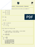 ALGEBRA - Ejercicios Integradores - Primera Evaluación - Respuestas