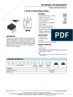 VO14642AT, VO14642AABTR 1 Form A Solid-State Relay: Vishay Semiconductors