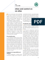 Fire Prevention and Control On Construction Sites: National Safety Council Data Sheet I-491 Rev. June 2006