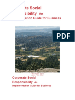 Corporate Social Responsibility: An Implementation Guide For Business