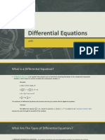 Differential Equations