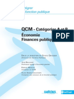 QCM Categories A Et B Economie Finances Publiques - Compress