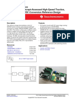 ASIL D Safety Concept-Assessed High-Speed Traction, Bi-Directional DC/DC Conversion Reference Design