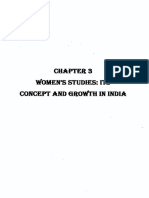 Women'S Studies: Its Concept and Growth in India