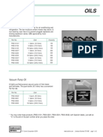 Mineral Refrigeration Oils: Part No. Size Viscosity