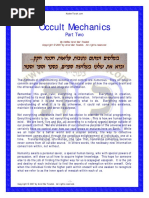 Occult Mechanics: Part Two