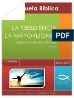 Obediencia y Mayordomía - Félix Ortíz