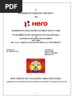 Marketing Strategies of Hero Moto Corp (1) (1) Raza