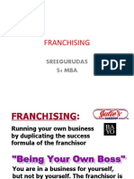 Franchising: Sreegurudas S4 Mba