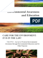 Environmental Awareness and Education