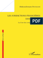 Les Juridictions Financieres Dans L UEMOA