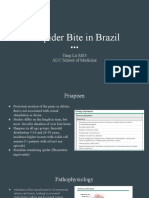 A Spider Bite in Brazil: Yang Lu MS3 AUC School of Medicine