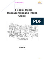 IAB Social Media Measurement and Intent Guide: @iabuk