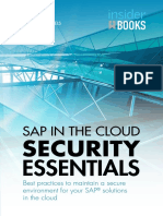 Sap in The Cloud Security Essentials