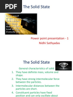 The Solid State