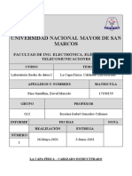 Informe N1, La Capa Fisica - Cableado Estructurado