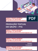 Projeto de Vida e A Formação Integral Dos Sujeitos - Pedagogia Semestres 5º e 6º Sem