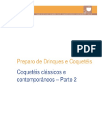 Preparo de Drinques e Coqueteis-Aula 6