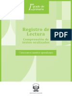 PRI 1 - Registro de Lectura - Primaria - WEB