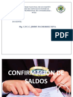 Confirmación de Saldos.