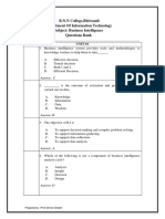 B.N.N College, Bhiwandi Department of Information Technology Subject: Business Intelligence Questions Bank