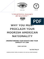 Nu Moorish Why You Must Proclaim Your Nationality