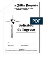 Ibp - Solicitud de Ingreso