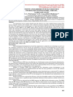 Benefits and Barriers of Human Resource Information System in Bhel, Tiruchy, Tamilnadu State Dr. L. Manivannan & R. S. Jeyasakthivel Rajkumar