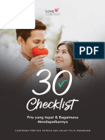 30 Checklist Pria Tepat - C