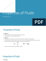 2 - Properties of Fluid