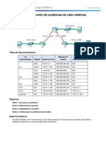 Resolución de Problemas de Rutas Estáticas