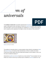 Problem of Universals - Wikipedia