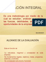 Evaluación Integral